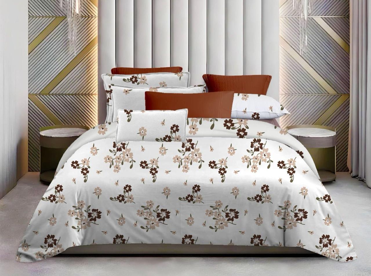 Jiscape Gift King Bedsheet Set  | 300 TC Cotton| 2 Pillow Covers