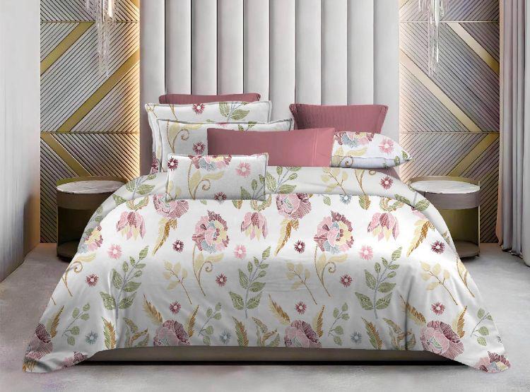 Indulgence Gift King Bedsheet Set  | 300 TC Cotton| 2 Pillow Covers
