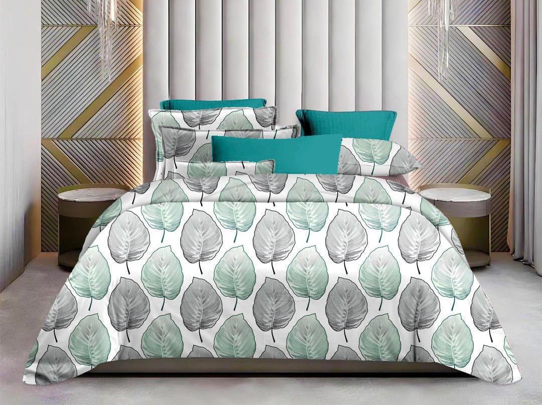 Bliss Gift King Bedsheet Set | 300 TC Cotton| 2 Pillow Covers