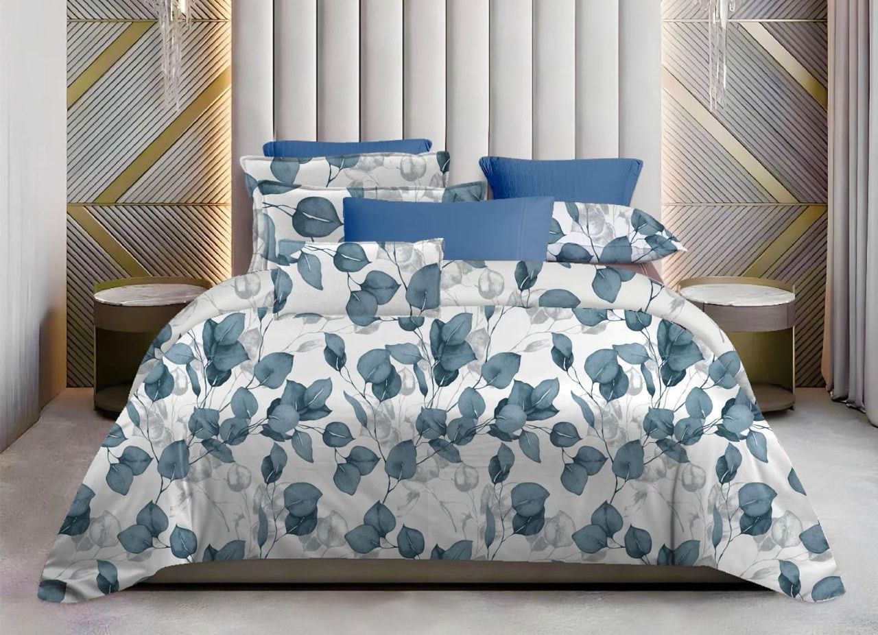 Serene Gift King Bedsheet Set | 300 TC Cotton| 2 Pillow Covers