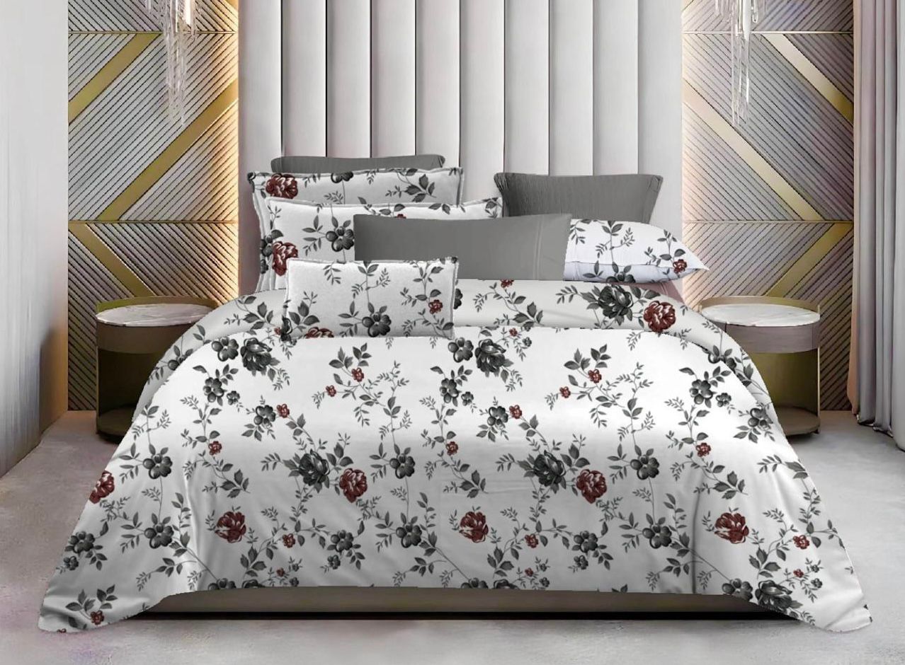 Harbor Gift King Bedsheet Set | 300 TC Cotton| 2 Pillow Covers