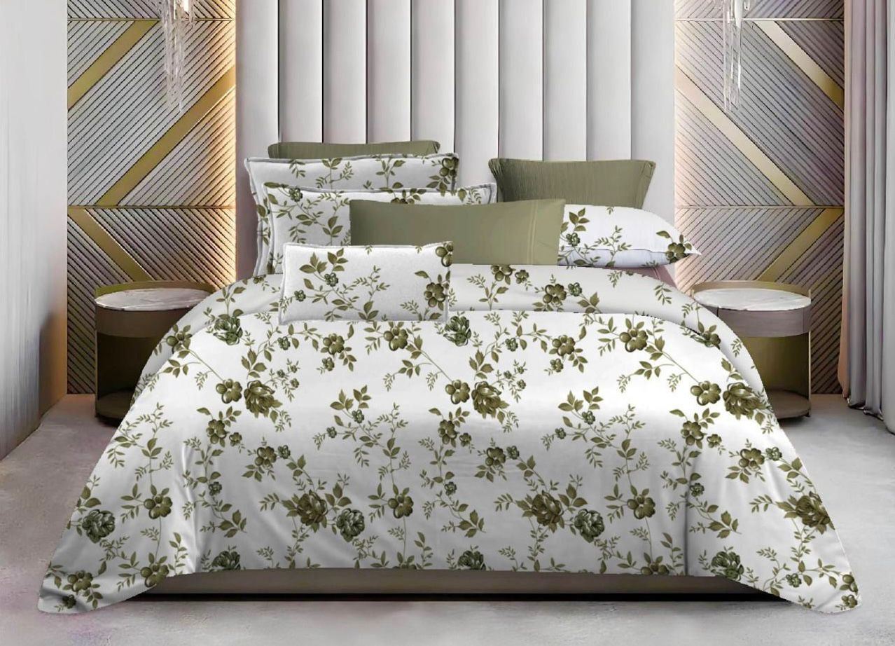 Aurora Gift King Bedsheet Set | 300 TC Cotton| 2 Pillow Covers