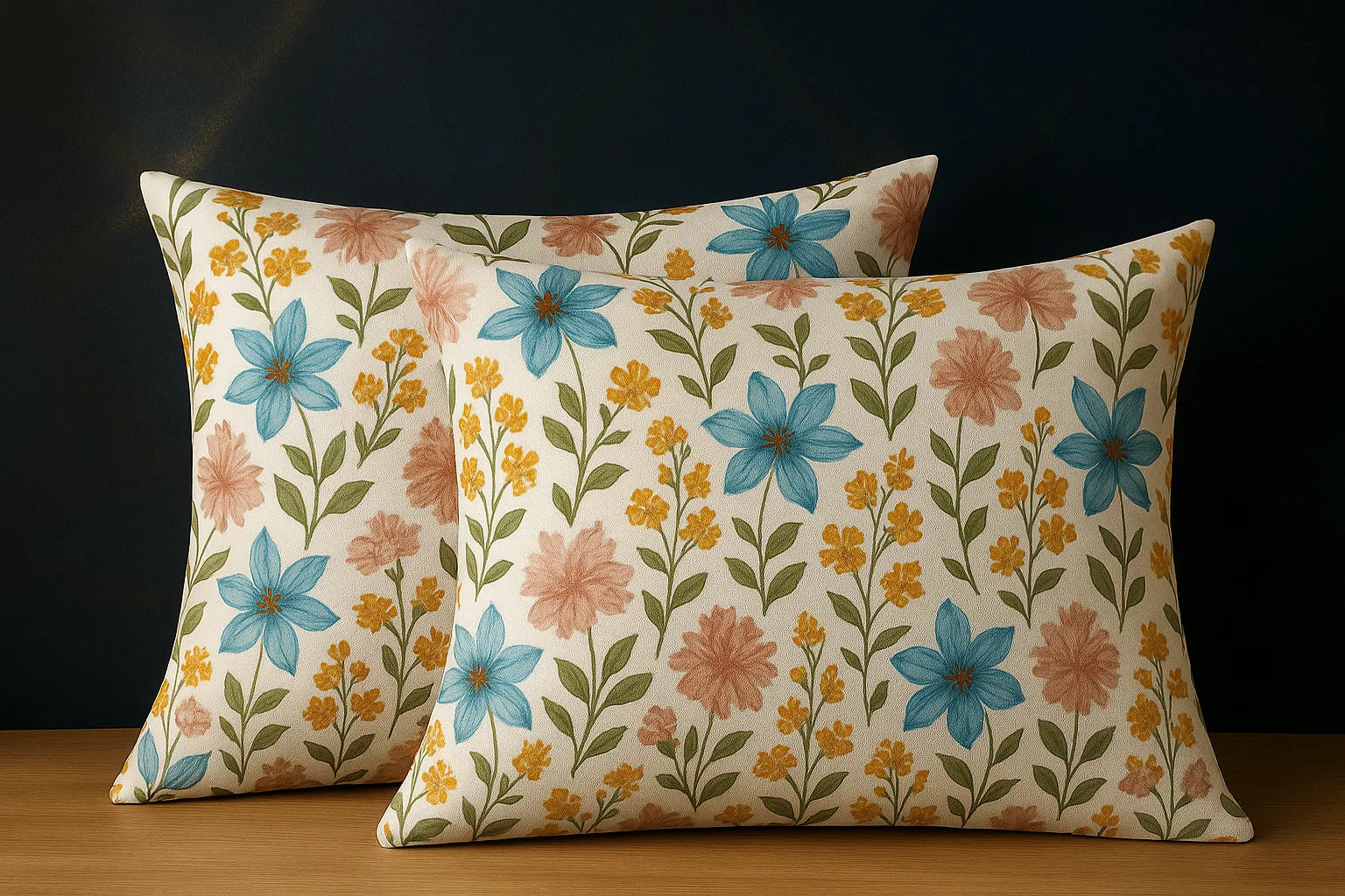 Parchinkari King Bedsheet Set| 210 TC Cotton| 2 Pillow Covers