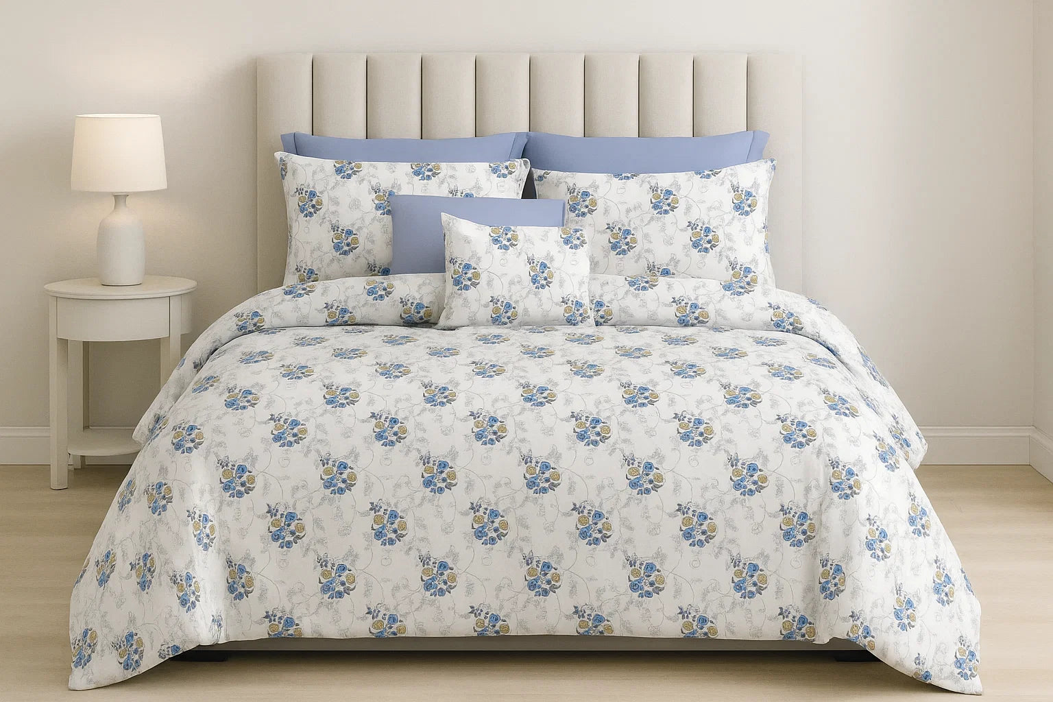 Utsav King Bedsheet Set | 210 TC Cotton| 2 Pillow Covers