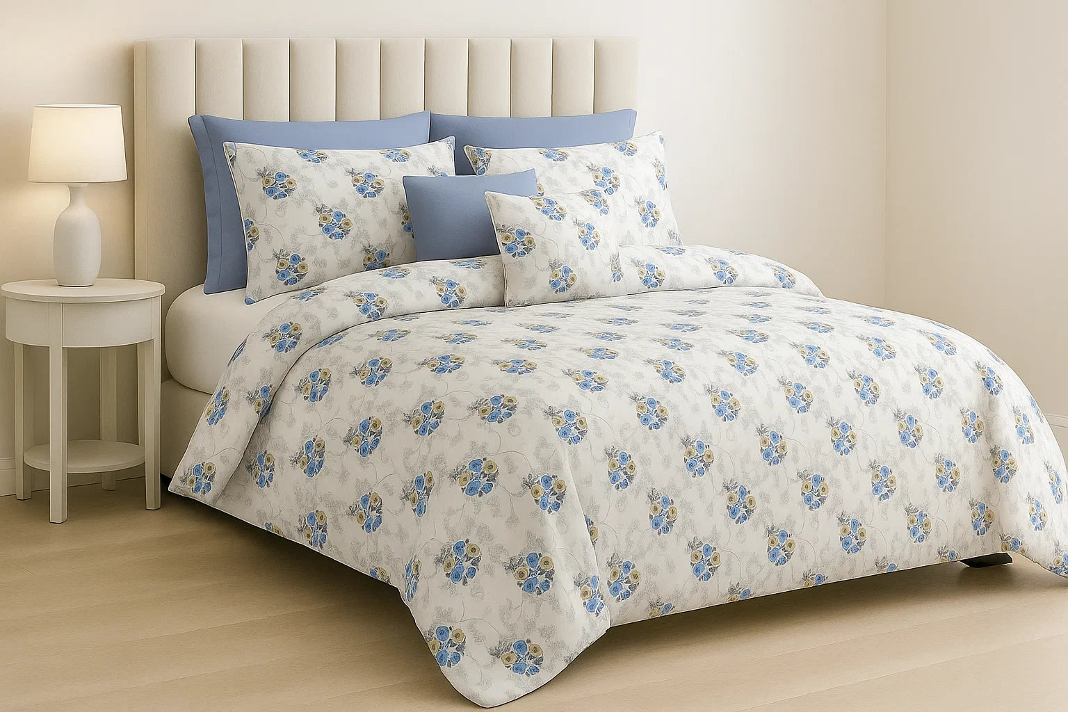 Utsav King Bedsheet Set | 210 TC Cotton| 2 Pillow Covers