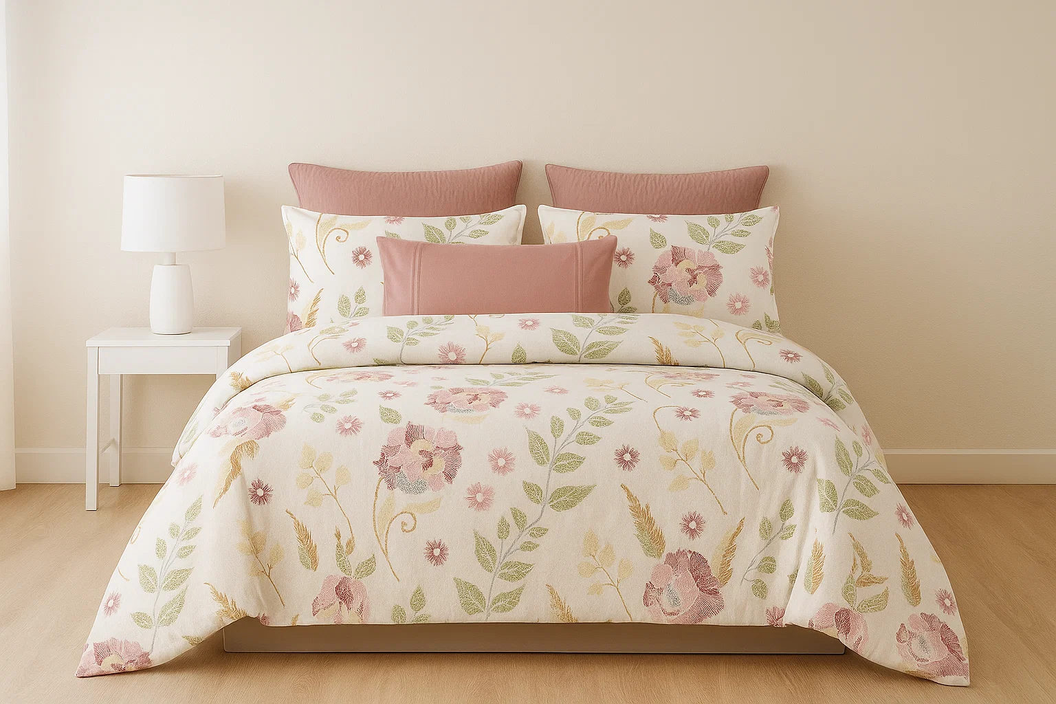 Urban Comfort Bedsheet Set | 210 TC Cotton | 2 Pillow Covers