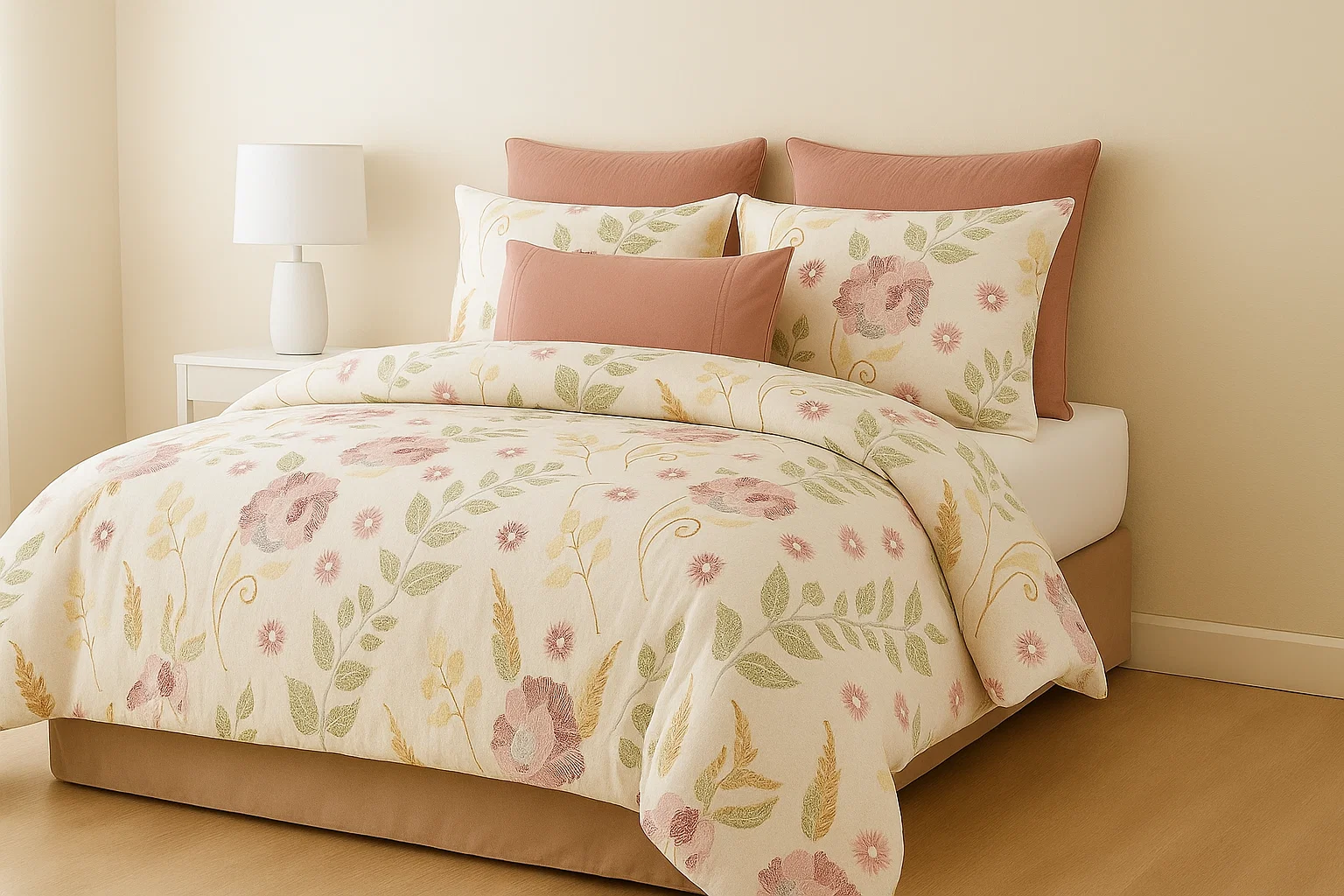 Urban Comfort Bedsheet Set | 210 TC Cotton | 2 Pillow Covers